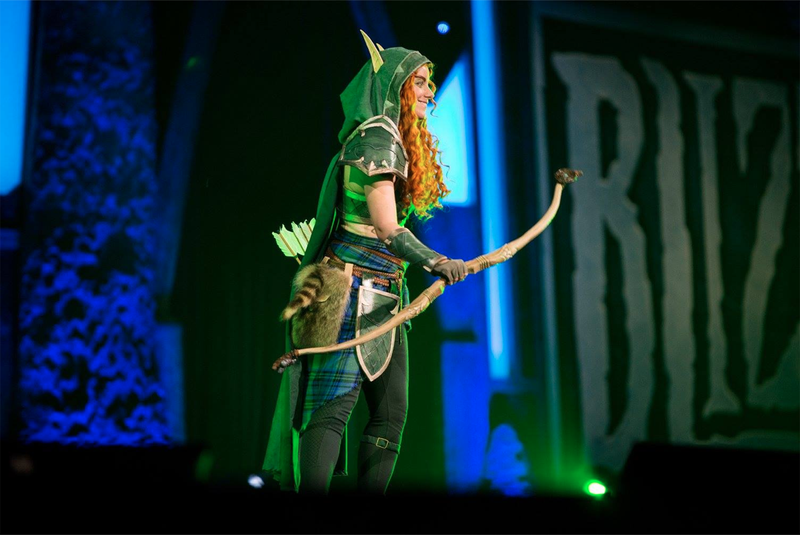 Sylvanas Windrunner... crossed with Merida from Brave?